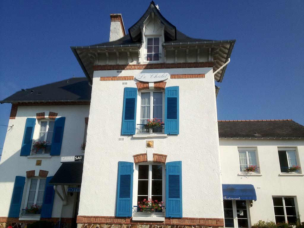 Hotel Restaurant Le Chalet Guéméné-Penfao Exterior foto
